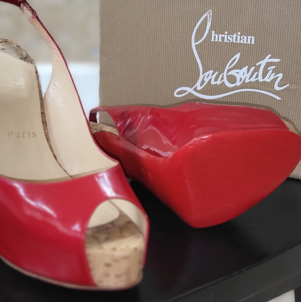 Christian Louboutin Red Heels - Picture 6 of 14